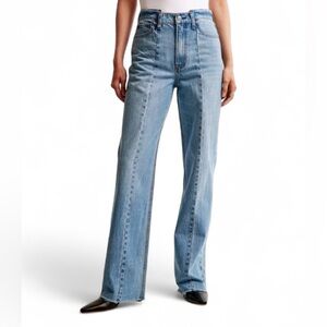 Abercrombie & Fitch Light Blue Flare Jeans